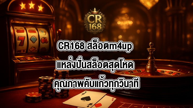 CR168 สล็อตm4up